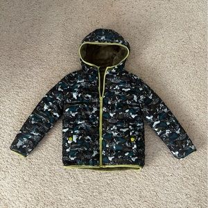 Cat & Jack reversible puffer jacket